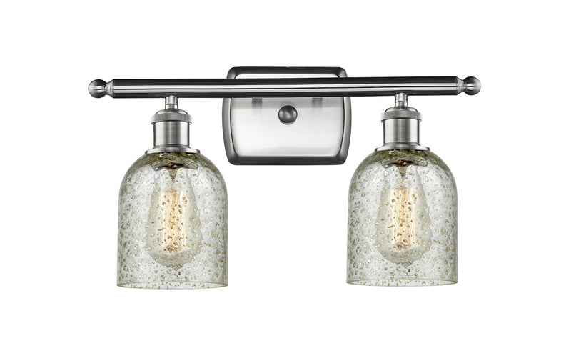 Innovations 516-2W-SN-G259 Two Light Bath Vanity, Brushed Satin Nickel