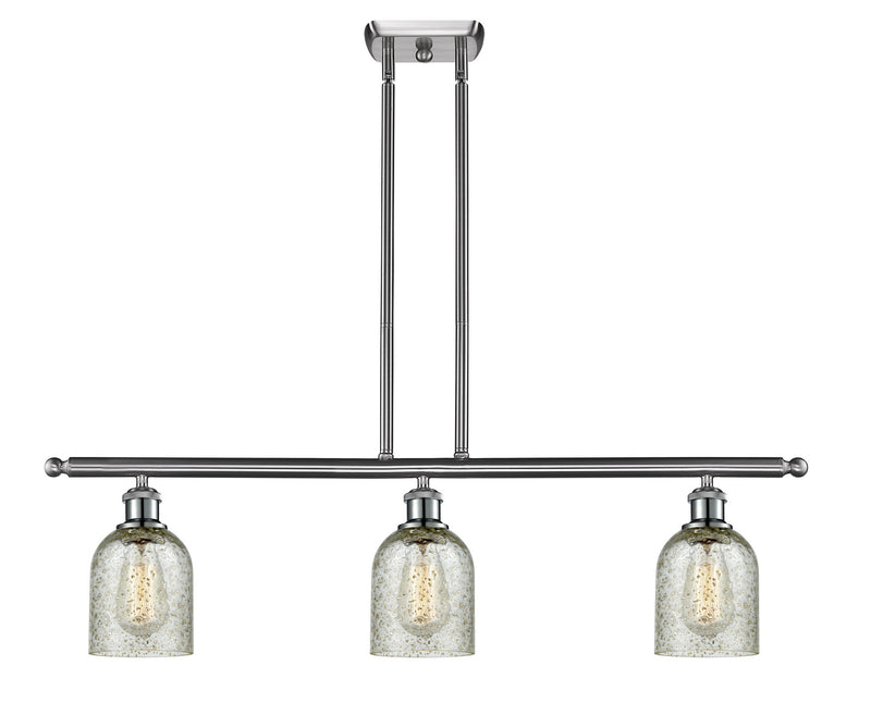 Innovations 516-3I-SN-G259 Three Light Island Pendant, Brushed Satin Nickel