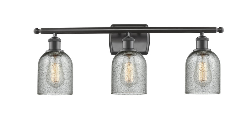 Innovations 516-3W-OB-G257 Three Light Bath Vanity, Oil Rubbed Bronze