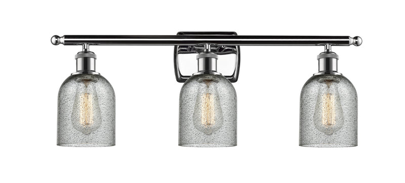 Innovations 516-3W-PC-G257 Three Light Bath Vanity, Polished Chrome