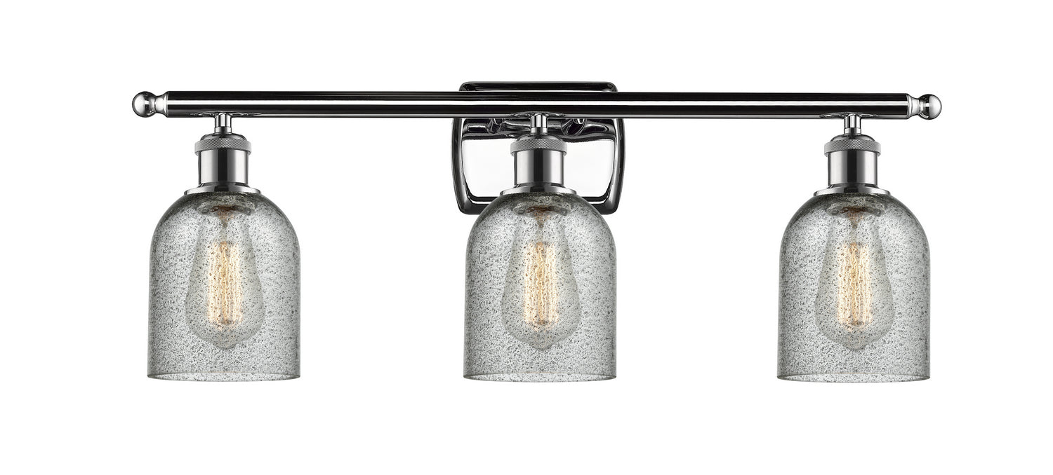 Innovations 516-3W-PC-G257 Three Light Bath Vanity, Polished Chrome