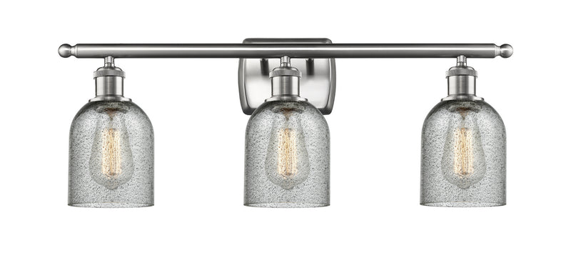 Innovations 516-3W-SN-G257 Three Light Bath Vanity, Brushed Satin Nickel