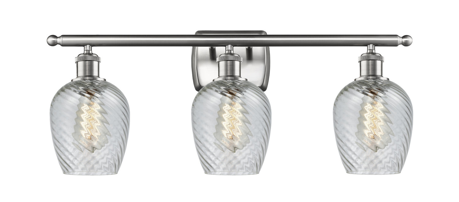 Innovations 516-3W-SN-G292 Three Light Bath Vanity, Brushed Satin Nickel