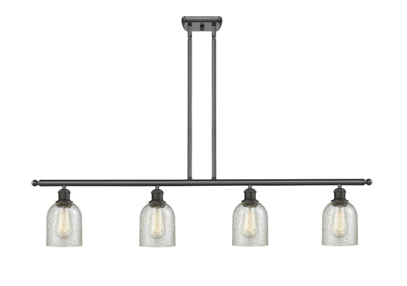 Innovations 516-4I-OB-G259 Four Light Island Pendant, Oil Rubbed Bronze