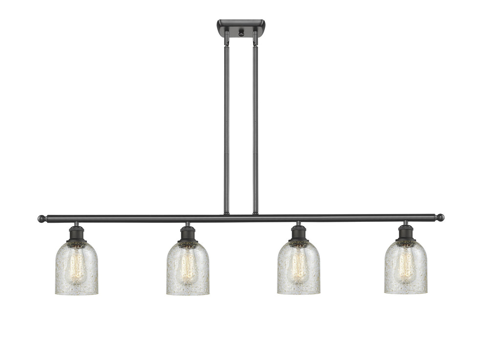 Innovations 516-4I-OB-G259 Four Light Island Pendant, Oil Rubbed Bronze