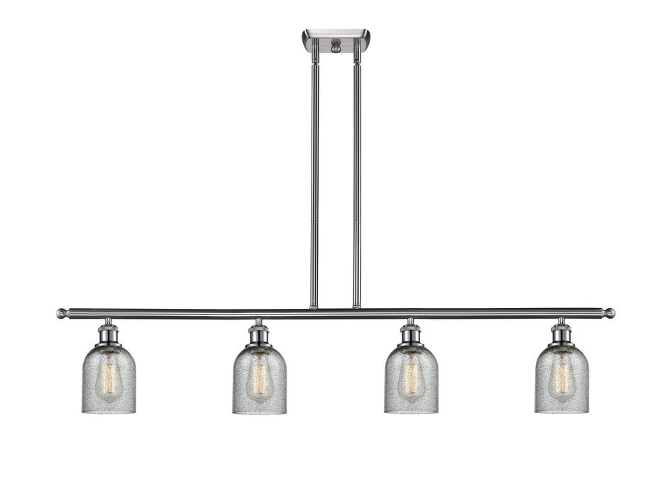 Innovations 516-4I-SN-G257 Four Light Island Pendant, Brushed Satin Nickel