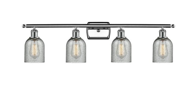 Innovations 516-4W-PC-G257 Four Light Bath Vanity, Polished Chrome