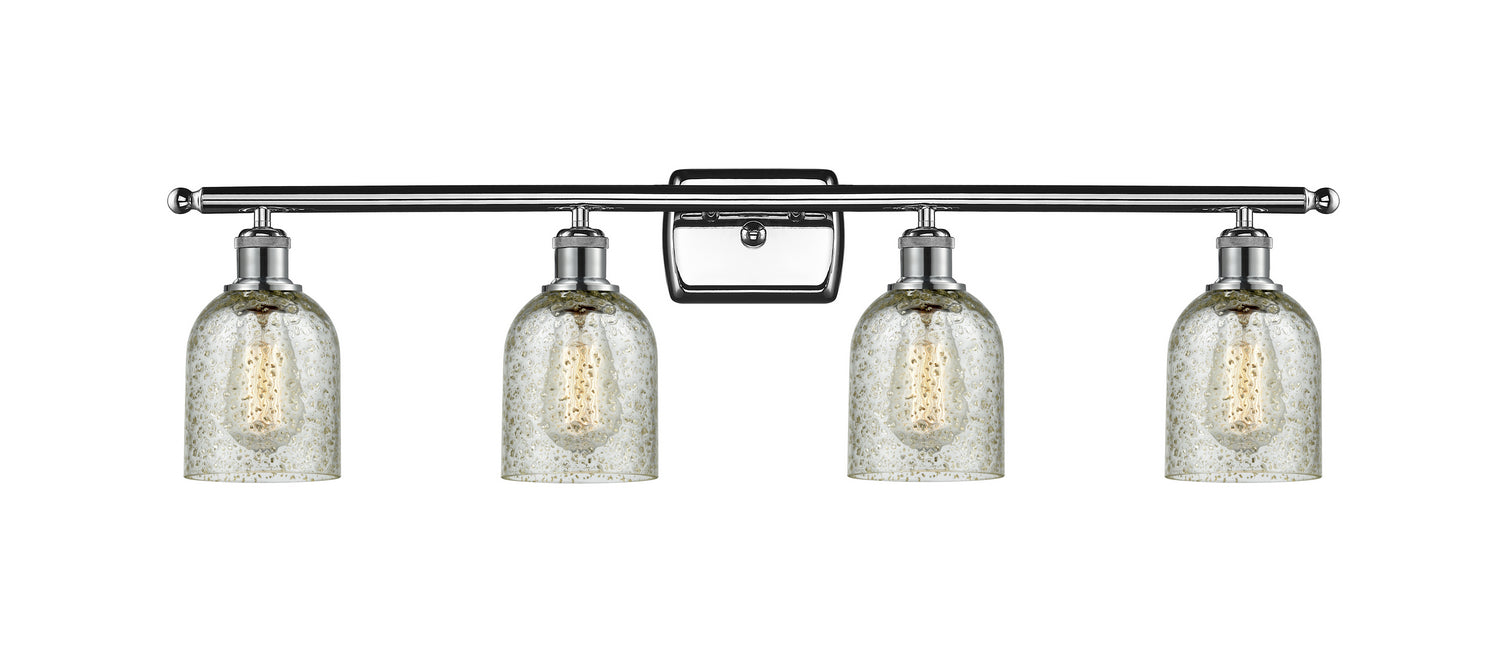 Innovations 516-4W-PC-G259 Four Light Bath Vanity, Polished Chrome