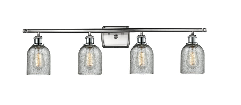Innovations 516-4W-SN-G257 Four Light Bath Vanity, Brushed Satin Nickel