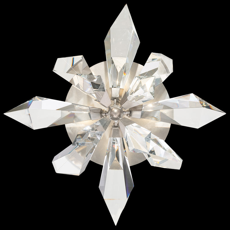 Fine Art 901840-1ST Four Light Flush Mount, Silver