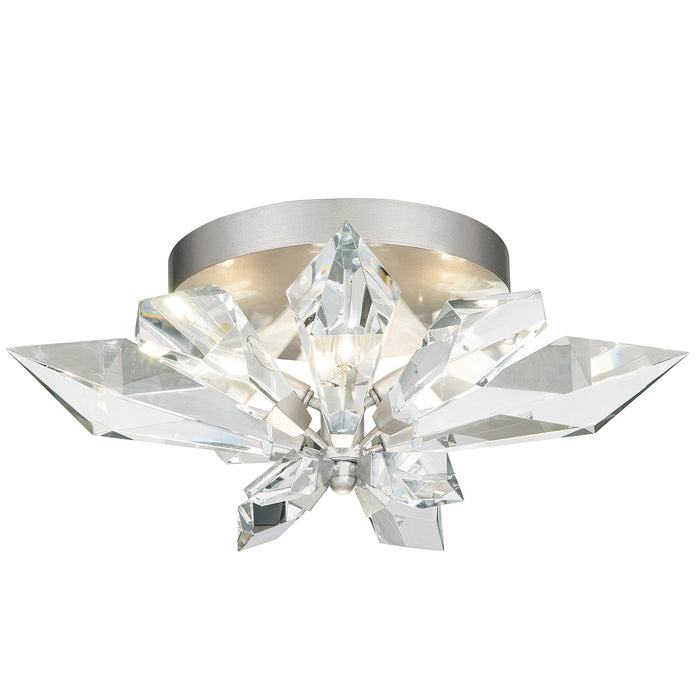 Fine Art 901840-1ST Four Light Flush Mount, Silver