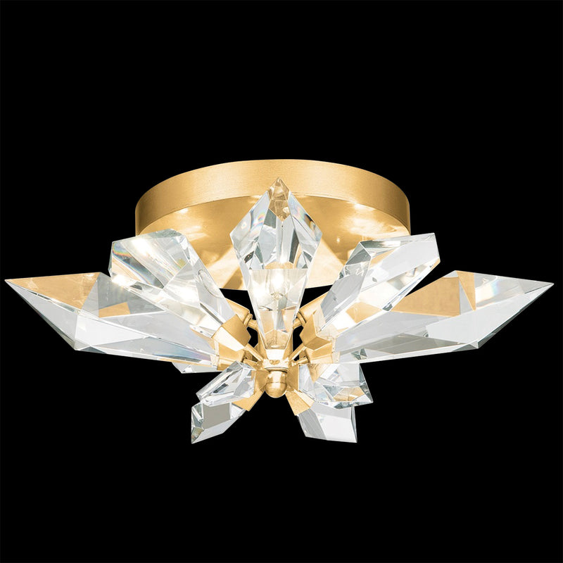 Fine Art 901840-2ST Four Light Flush Mount, Gold