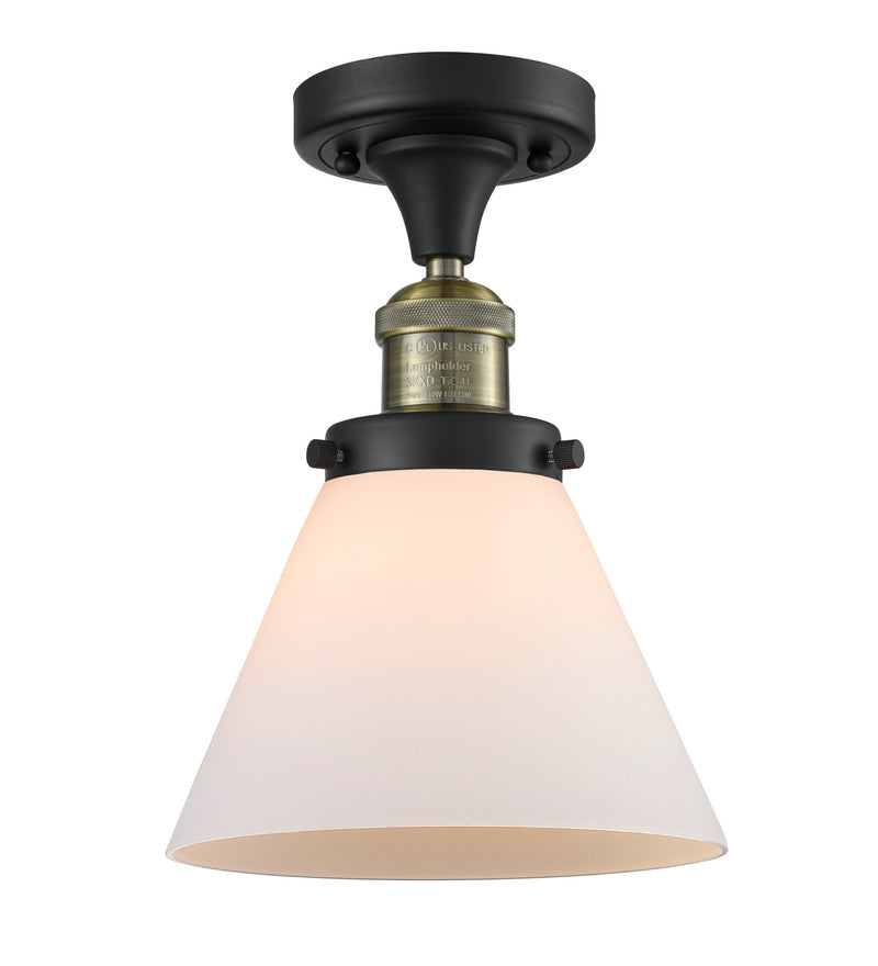 Innovations 517-1CH-BAB-G41-LED LED Semi-Flush Mount, Black Antique Brass