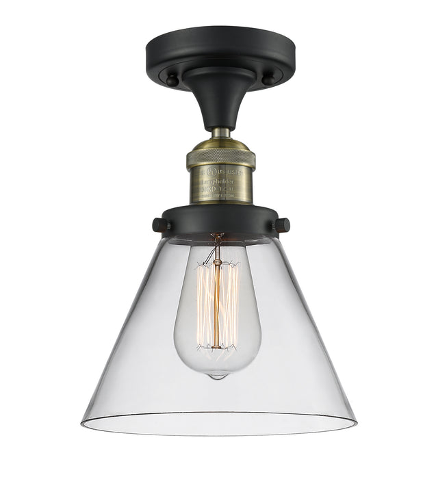 Innovations 517-1CH-BAB-G42-LED LED Semi-Flush Mount, Black Antique Brass