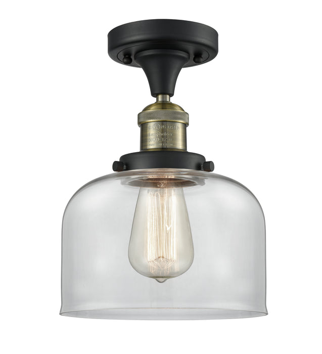 Innovations 517-1CH-BAB-G72-LED LED Semi-Flush Mount, Black Antique Brass