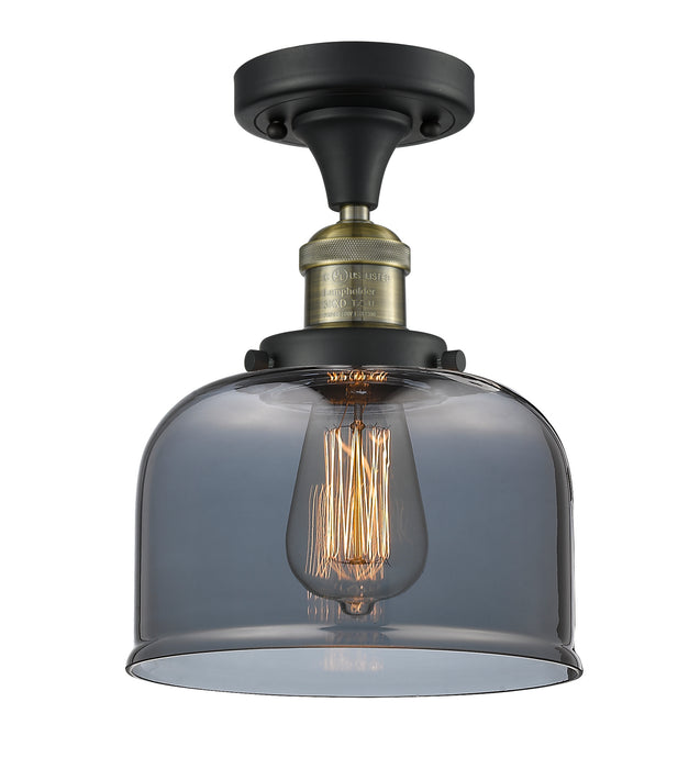 Innovations 517-1CH-BAB-G73-LED LED Semi-Flush Mount, Black Antique Brass