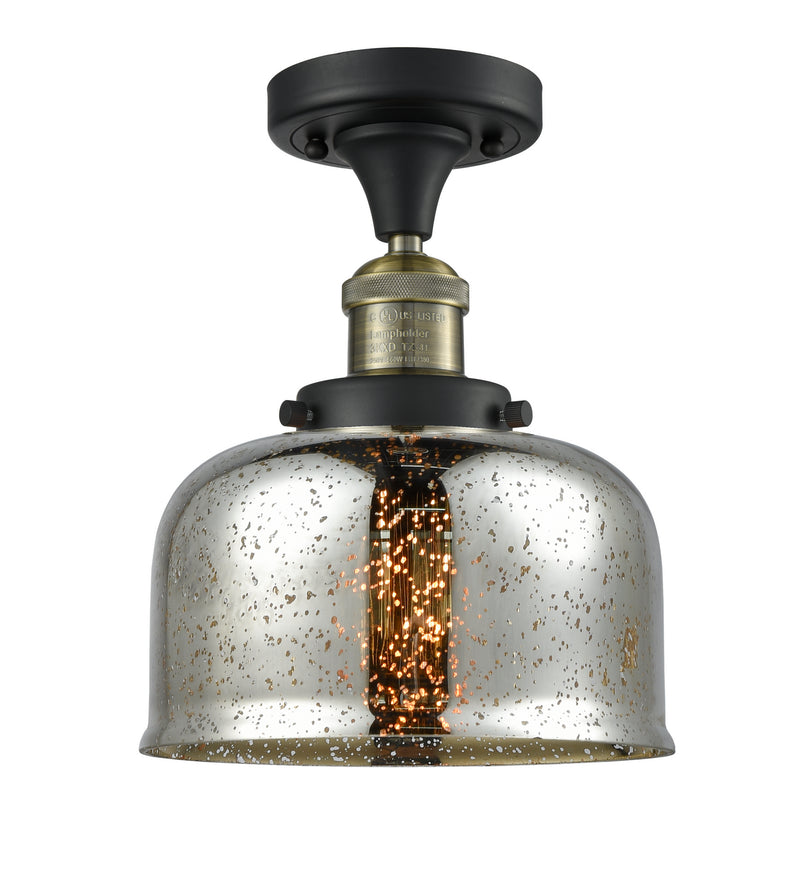 Innovations 517-1CH-BAB-G78-LED LED Semi-Flush Mount, Black Antique Brass