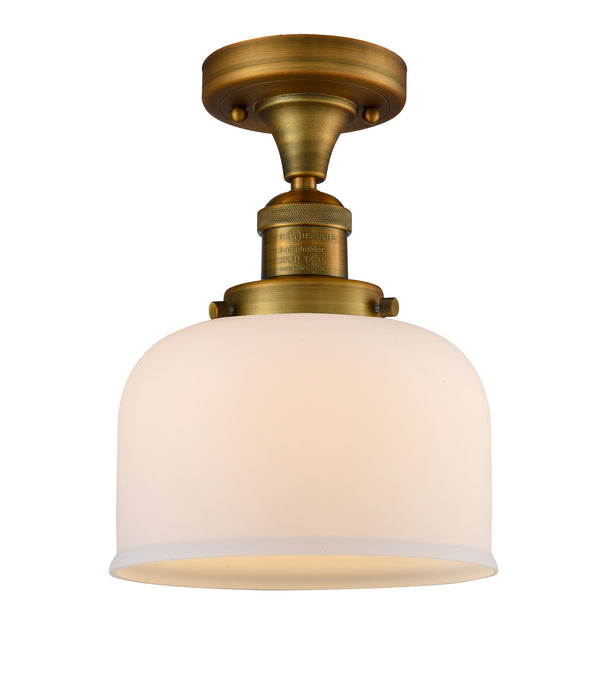Innovations 517-1CH-BB-G71-LED LED Semi-Flush Mount, Brushed Brass