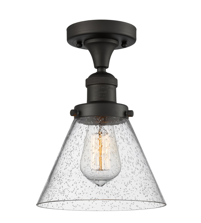 Innovations 517-1CH-OB-G44-LED LED Semi-Flush Mount, Oil Rubbed Bronze