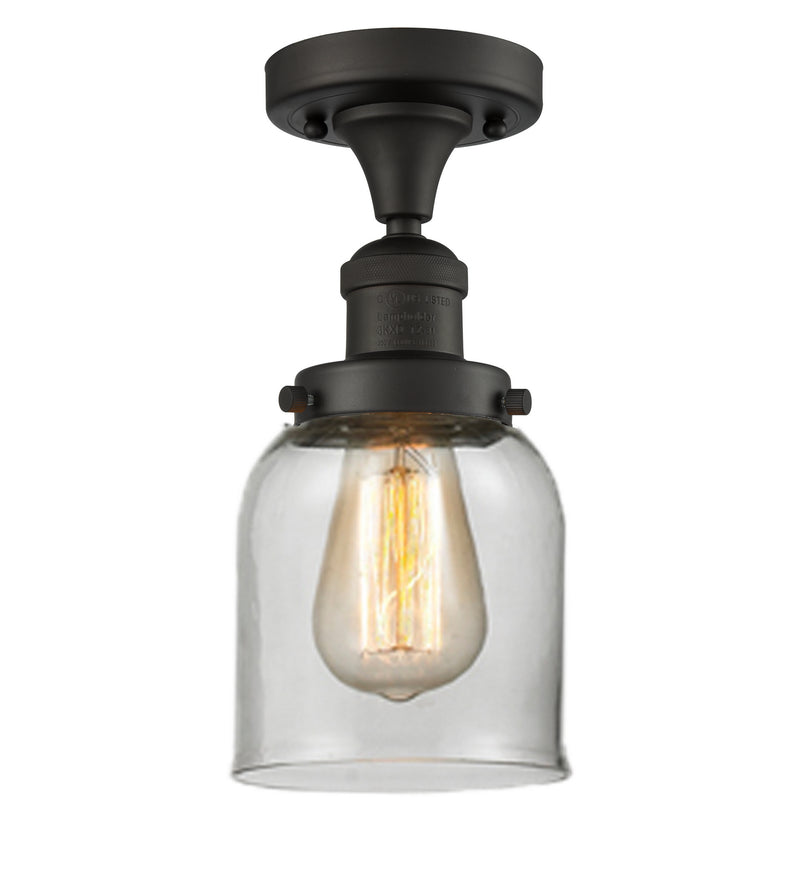 Innovations 517-1CH-OB-G52-LED LED Semi-Flush Mount, Oil Rubbed Bronze