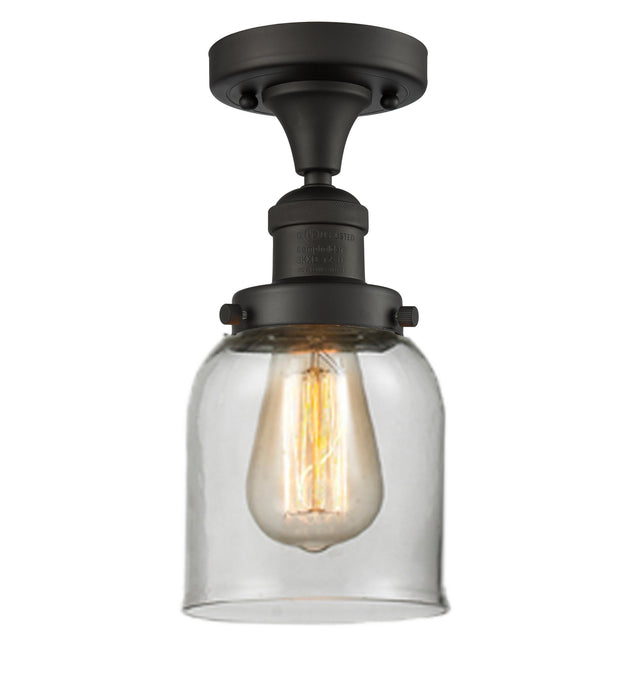 Innovations 517-1CH-OB-G52-LED LED Semi-Flush Mount, Oil Rubbed Bronze