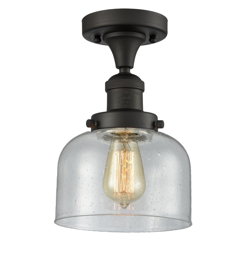 Innovations 517-1CH-OB-G74-LED LED Semi-Flush Mount, Oil Rubbed Bronze