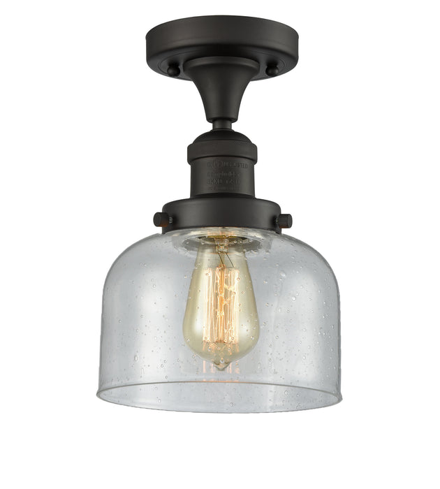 Innovations 517-1CH-OB-G74-LED LED Semi-Flush Mount, Oil Rubbed Bronze