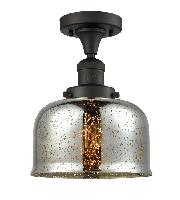 Innovations 517-1CH-OB-G78 One Light Semi-Flush Mount, Oil Rubbed Bronze