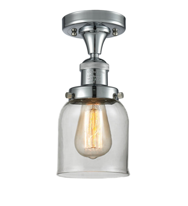 Innovations 517-1CH-PC-G52-LED LED Semi-Flush Mount, Polished Chrome