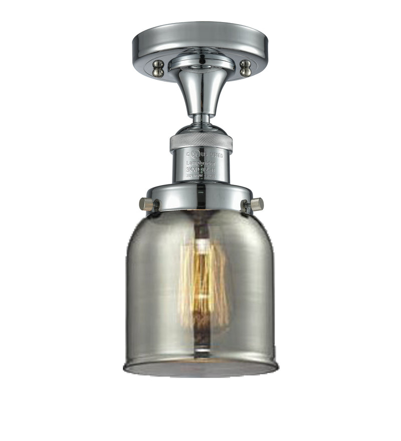 Innovations 517-1CH-PC-G53-LED LED Semi-Flush Mount, Polished Chrome