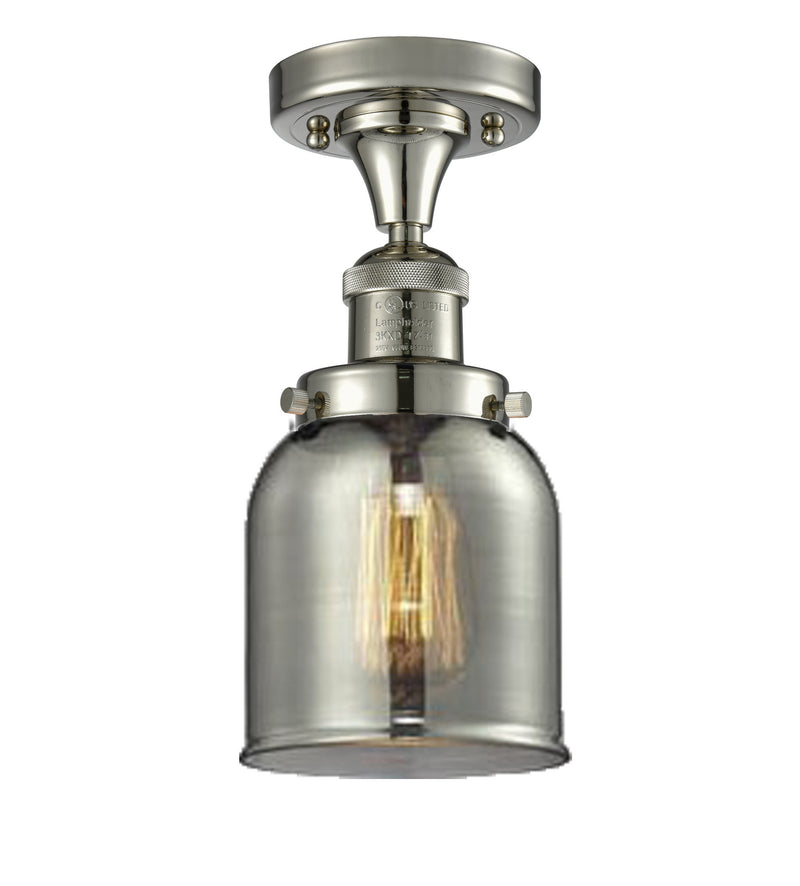 Innovations 517-1CH-PN-G53-LED LED Semi-Flush Mount, Polished Nickel
