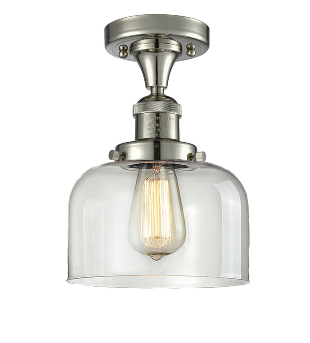 Innovations 517-1CH-PN-G72-LED LED Semi-Flush Mount, Polished Nickel