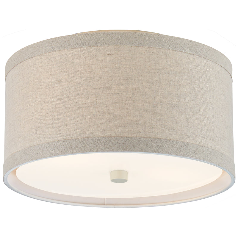 Visual Comfort Signature KS 4070LC-NL Two Light Flush Mount, Light Cream