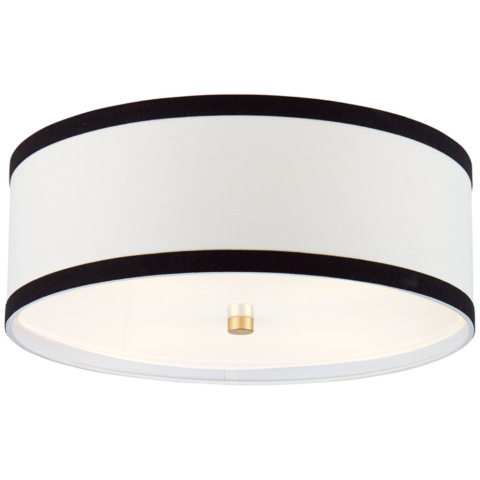 Visual Comfort Signature KS 4071G-L/BL Four Light Flush Mount, Gild