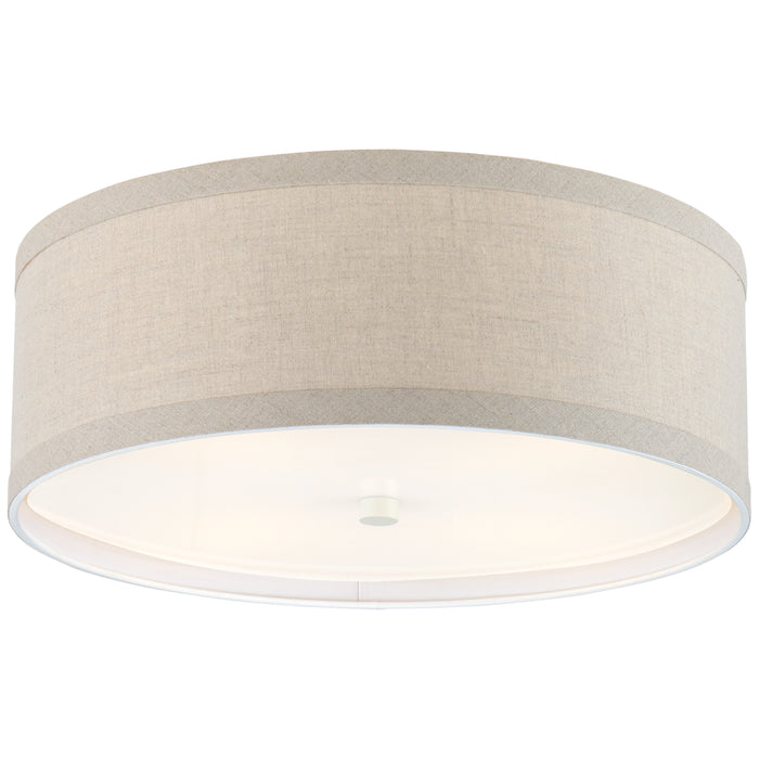 Visual Comfort Signature KS 4071LC-NL Four Light Flush Mount, Light Cream