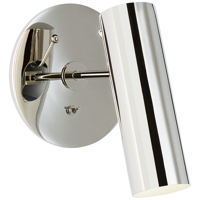 Visual Comfort Signature ARN 2042PN LED Pivoting Light, Polished Nickel