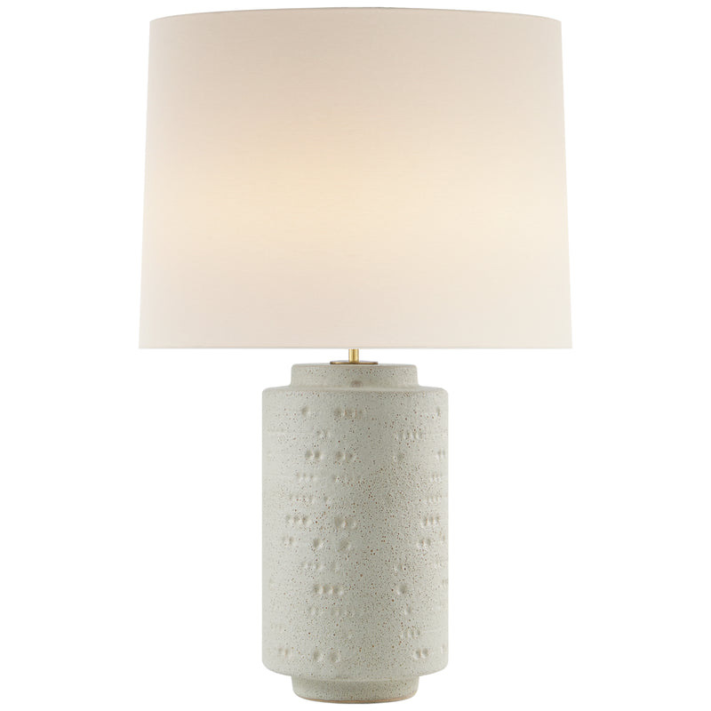 Visual Comfort Signature ARN 3609VI-L One Light Table Lamp, Volcanic Ivory