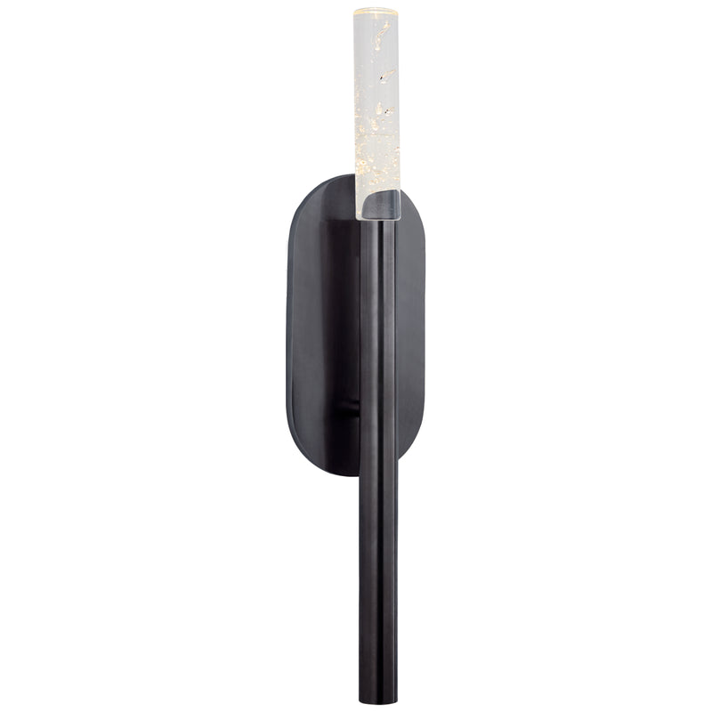 Visual Comfort Signature KW 2281BZ-SG LED Bath Sconce, Bronze