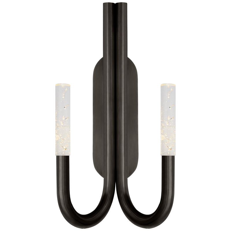 Visual Comfort Signature KW 2283BZ-SG LED Wall Sconce, Bronze