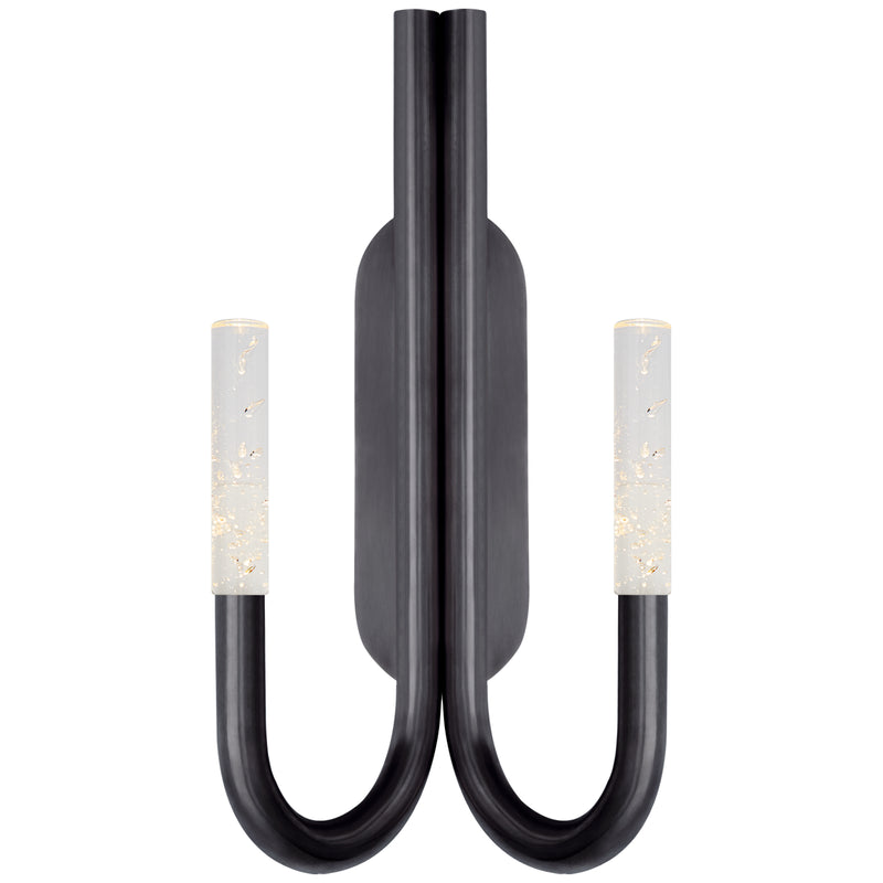 Visual Comfort Signature KW 2283BZ-SG LED Wall Sconce, Bronze