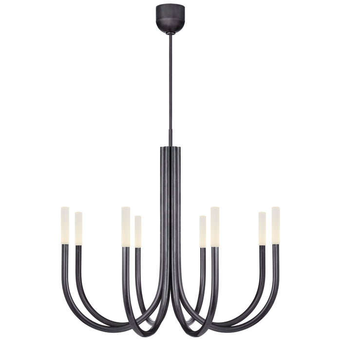 Visual Comfort Signature KW 5581BZ-EC LED Chandelier, Bronze