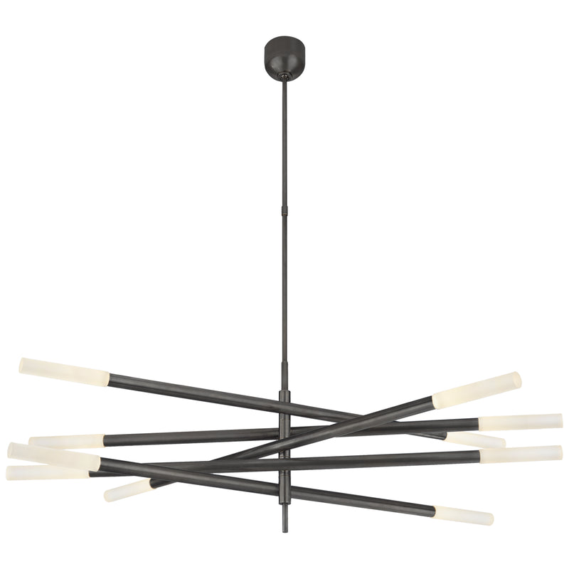 Visual Comfort Signature KW 5587BZ-EC LED Chandelier, Bronze