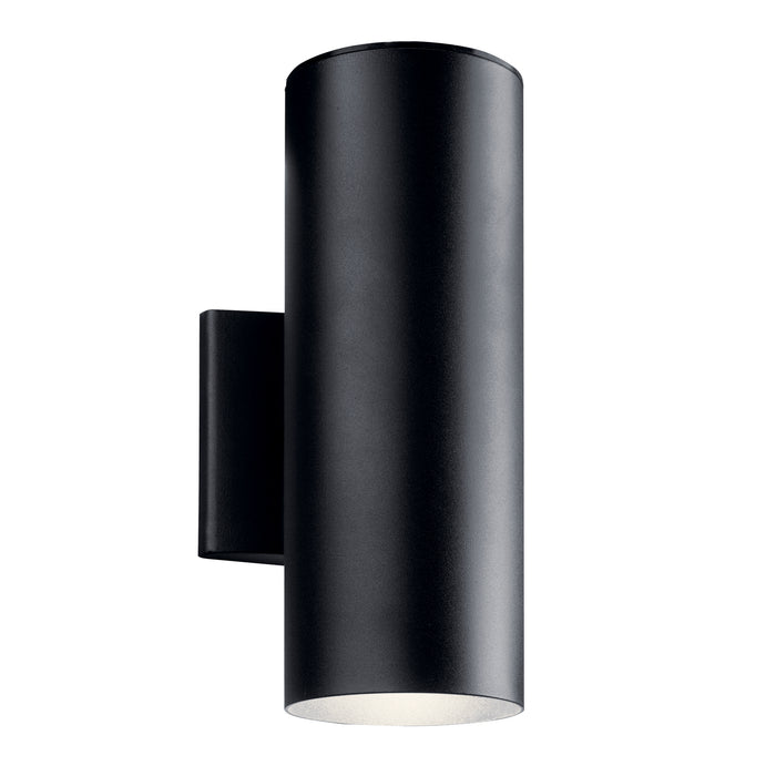 Kichler 11310BKTLED LED Outdoor Wall Mount, Textured Black