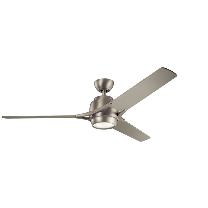 Kichler 300060NI 60" Ceiling Fan, Brushed Nickel
