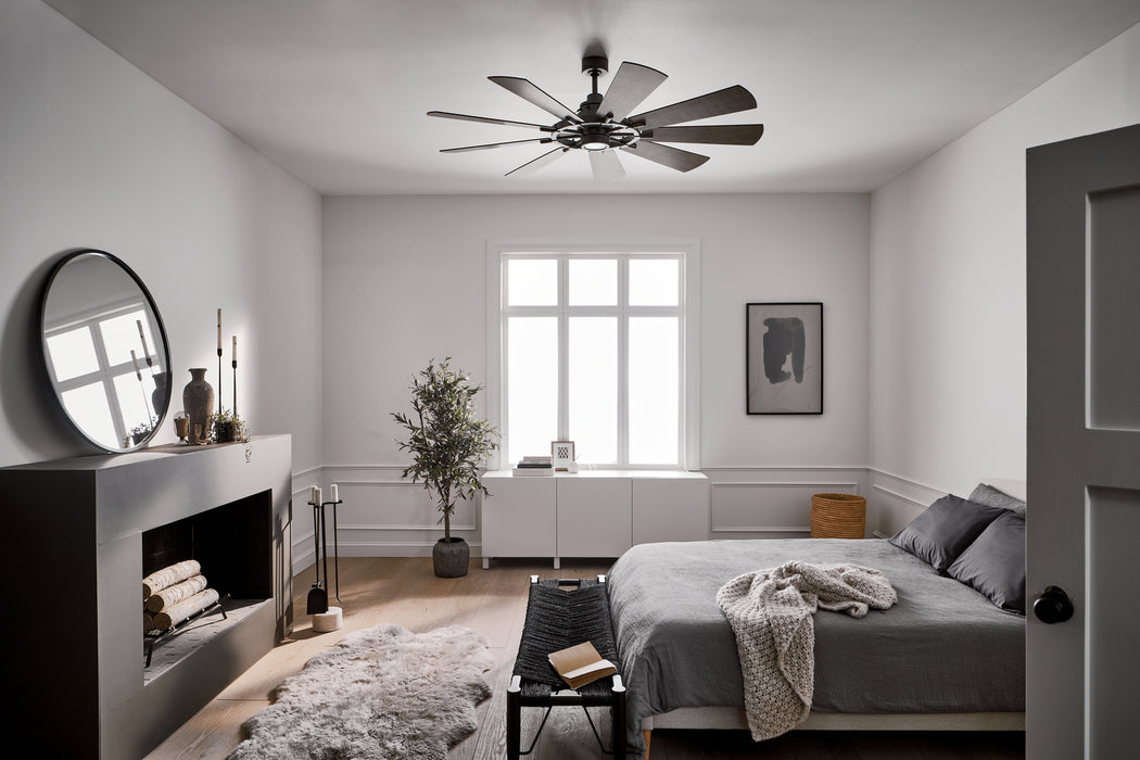 Kichler 300265AVI 65" Ceiling Fan, Anvil Iron