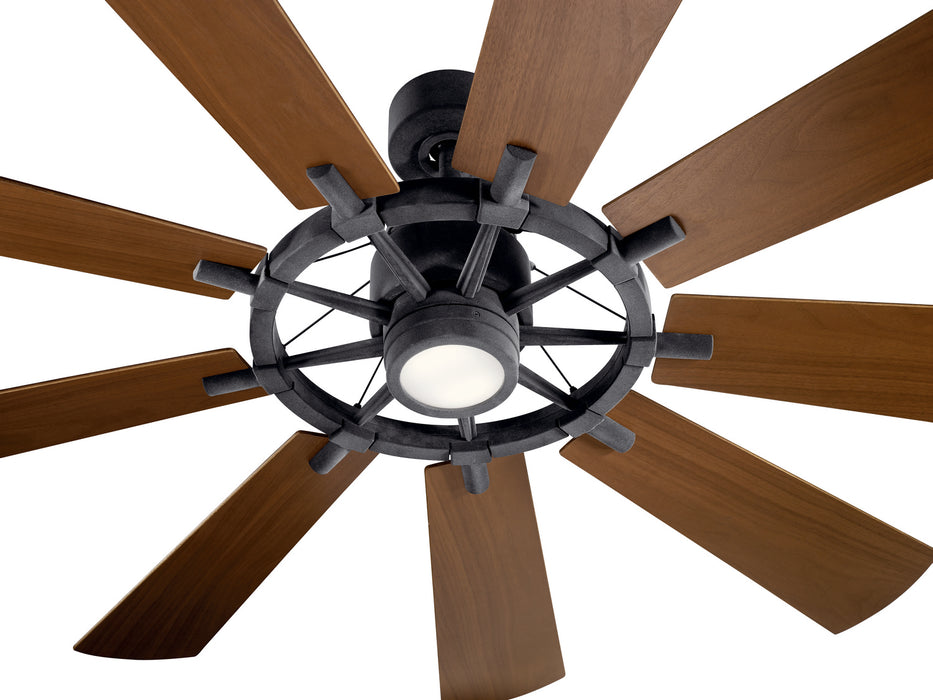 Kichler 300265DBK 65" Ceiling Fan, Distressed Black