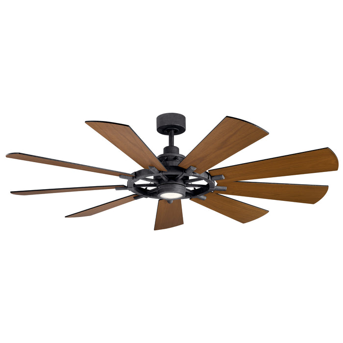 Kichler 300265DBK 65" Ceiling Fan, Distressed Black