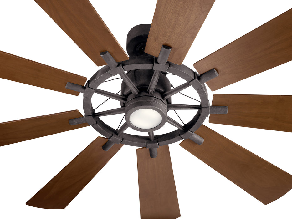 Kichler 300265WZC 65" Ceiling Fan, Weathered Zinc