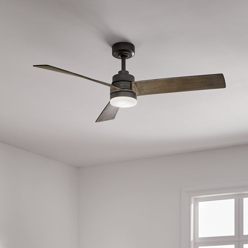 Kichler 300275AVI 52" Ceiling Fan, Anvil Iron
