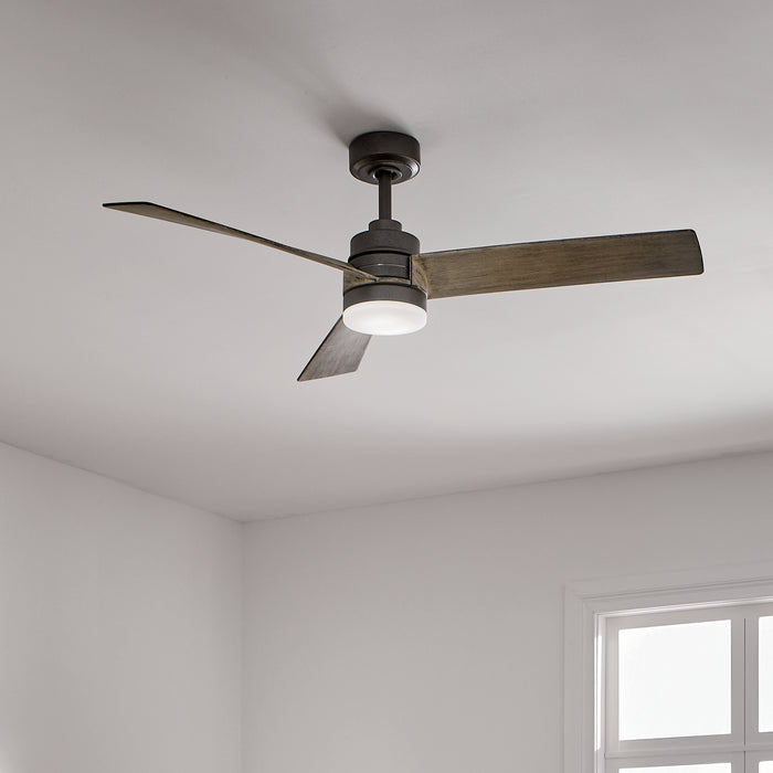 Kichler 300275AVI 52" Ceiling Fan, Anvil Iron